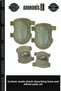 Special Production Protective Pad Breathable Anti-Shock Single Sword Tactical Knee and Elbow Pads Set