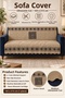 Multi-Purpose Velvet Sofa Cover with Non-Slip Sponge 165X215 cm Modern Bohemian Sofa Bed Throw Picnic Tablecloth Alk3 - 4