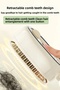 Electric Hair Comb with Spray 10ml Water Oil Container Antistatic Hair Care Brush Anti-Frizz - 3