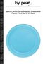 Special Series Party Supplies Disposable Plastic Plate 25 Pcs Blue