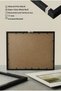 1 Piece Black Wooden Framed Horizontal Wooden Painting with Mystic River and Reeds Concept - Home, Business and Office Decoration Painting - 7