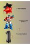 Black Star Red Star Robot Car Foil Balloon - Number Balloon - Transformers Themed Birthday - 2