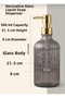 Decorative Smoked Soap Dispenser Detergent Dispenser - 2