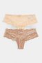 Ten-Multicolor 2-Piece Lace Plain Brazilian Panties Thmaw27Ku00055