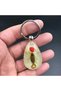 WHITE Creative Design 1PC Resin Insect Luminous Key Chain Noctilucent Scorpion Insect Specimen Penda - 7