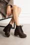 Nexa Lace-Up Thick Heeled Boots - 3