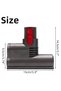 as picture Mattress Mite Removal Brush Head for Dyson V7 V8 V10 V11 V15 Stick Vacuum Cleaner Mini Re - 4