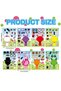 8sheets 8/16Sheets Incredibox Sprunki Puzzle Stickers Children Make a Face Ryder Anime Assemble Jigs - 2