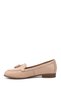 Women's Skin Tasseled Genuine Leather Ballerinas - 3