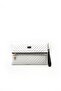 White - White Quilted V Women's Portfolio and Clutch Handbag Sp1134