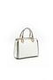 White - Women's Handbag with White Logo Sp1133 - 6