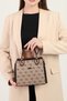 Dark Beige - Brown Sp1133 Women's Handbag - 2