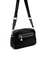 Black - Black Fashion Women's Crossbody Bag Sp1094 - 4