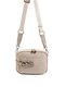 Beige - Sand Suede Women's Crossbody Bag Sp1256 - 3
