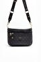 Black - Black Monogram Women's Crossbody Bag Sp1160