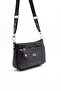 Black - Black Monogram Women's Crossbody Bag Sp1160 - 2