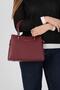 Burgundy - Burgundy Leather Women's Handbag Sp1233 - 2