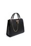 Black - Black Plain Women's Handbag Sp1166 - 2