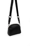 Black - Black Petek Women's Crossbody Bag Sp1144 - 4