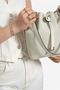 Green - Bone Crow's Feet Plaid Women's Shoulder Bag Sp1137 - 4