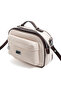Beige - Brown Honeycomb Women's Crossbody Bag Sp1186 - 6