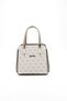 Beige - Sand Monogram Women's Handbag Sp1136