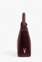 Burgundy - Burgundy Plain Women's Shoulder Bag Sp1187 - 3