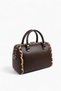 Coffee - Leopard Tan Plain Women's Handbag Sp1091 - 4
