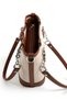 Beige - Tan Plain Women's Handbag Sp1155 - 4