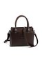 Coffee - Coffee Plain Women's Handbag Sp826 - 7