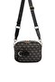 Smoked - Black Monogram Women's Crossbody Bag Sp1256