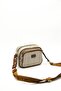 Beige - Tan Straw Women's Crossbody Bag Sp1111 - 6