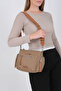 Mink - Tan Satin Women's Crossbody Bag Sp1229 - 6