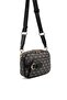Smoked - Black Monogram Women's Crossbody Bag Sp1256 - 2