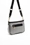 Black and White - Black Straw Women's Crossbody Bag Sp1160 - 5