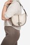 Beige - Latte Plain Women's Shoulder Bag Sp1270 - 2