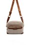 Beige - Tan Straw Women's Crossbody Bag Sp1201