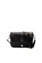 Black - Black Honeycomb Women's Crossbody Bag Sp1182 - 5