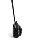 Black - Black Honeycomb Women's Crossbody Bag Sp1186 - 3