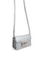 Silver - Silver Soft Women's Crossbody Bag Sp1170 - 2
