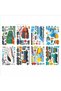 16sheets 8/16Sheets Train Carriage Parent-Child Interactive Cartoon Puzzle Sticker DIY Face Sticker - 5