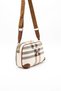 Cream - Tan Plaid Women's Crossbody Bag Sp1094 - 3