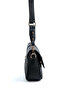 Black - Women's Crossbody Bag with Black Logo Sp1182 - 3