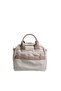 Beige - Sand Satin Women's Handbag Sp1216