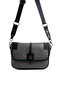 Platinum - Women's Crossbody Bag with Black Logo Sp1182