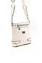 White - White Honeycomb Women's Crossbody Bag Sp1120 - 2