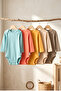 100% Cotton Long Sleeve Baby Bodysuit with Snap Fasteners, Set of 5