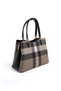 Coffee - Black Plaid Women's Handbag Sp1205 - 2