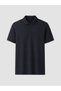 Peak New Season Navy Blue Polo Collar Men's T-Shirt - 5
