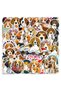 50pcs 50PCS Beagle Dog Graffiti Stickers Cute Dogs Cartoon Decal Luggage Phone Guitar Skateboard Wat - 4